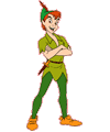 Peter Pan 2 para colorear